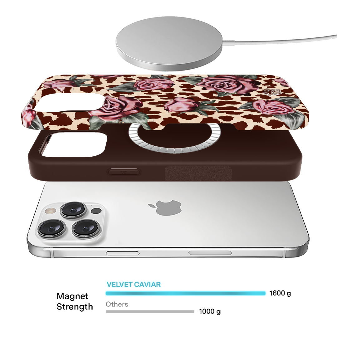 Rosy Leopard iPhone Case