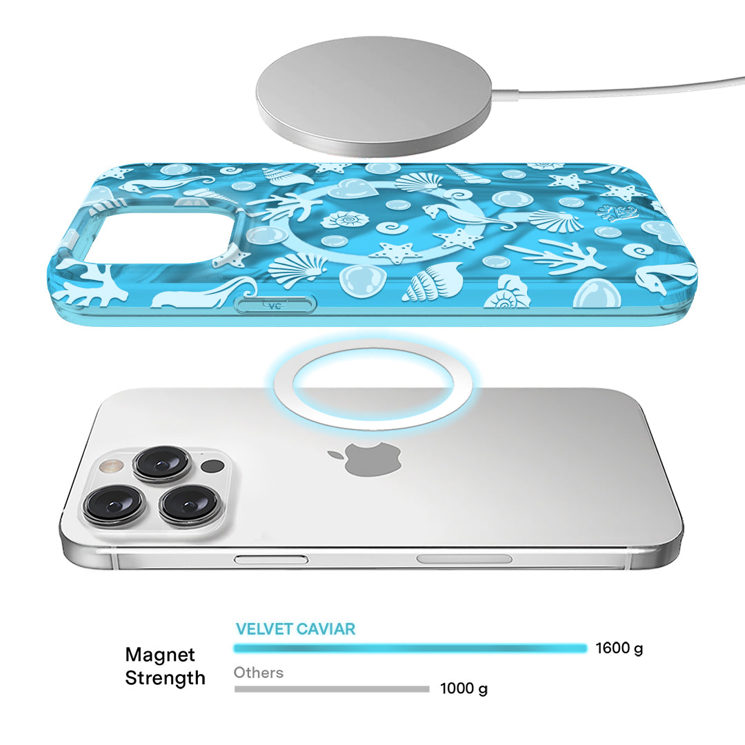 Aquamarine Holo iPhone Case
