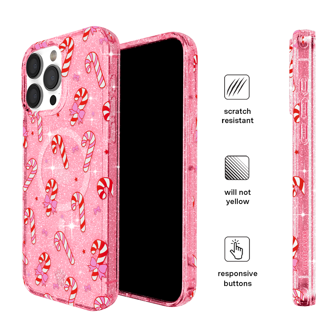 Pink Peppermint Princess iPhone Case