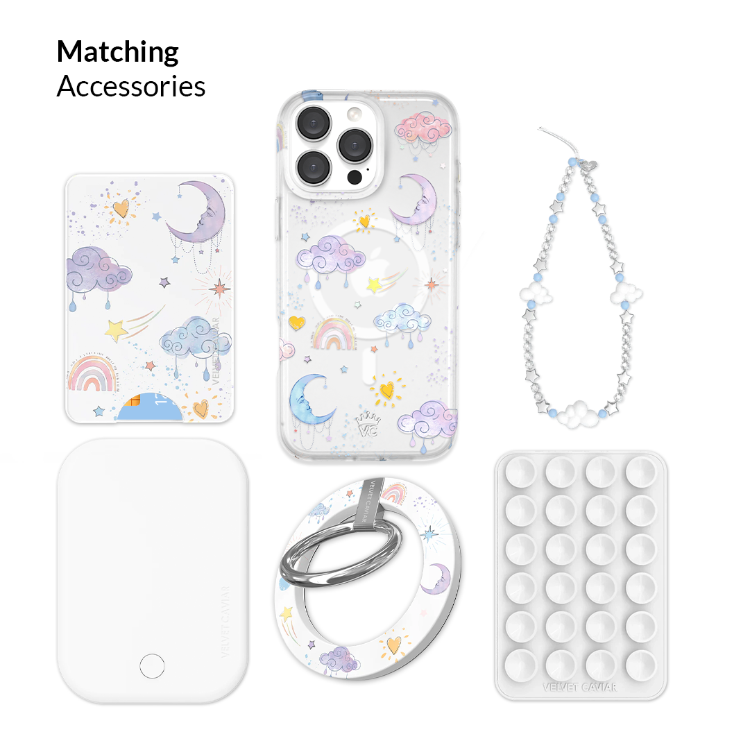 White Stars MacBook Case