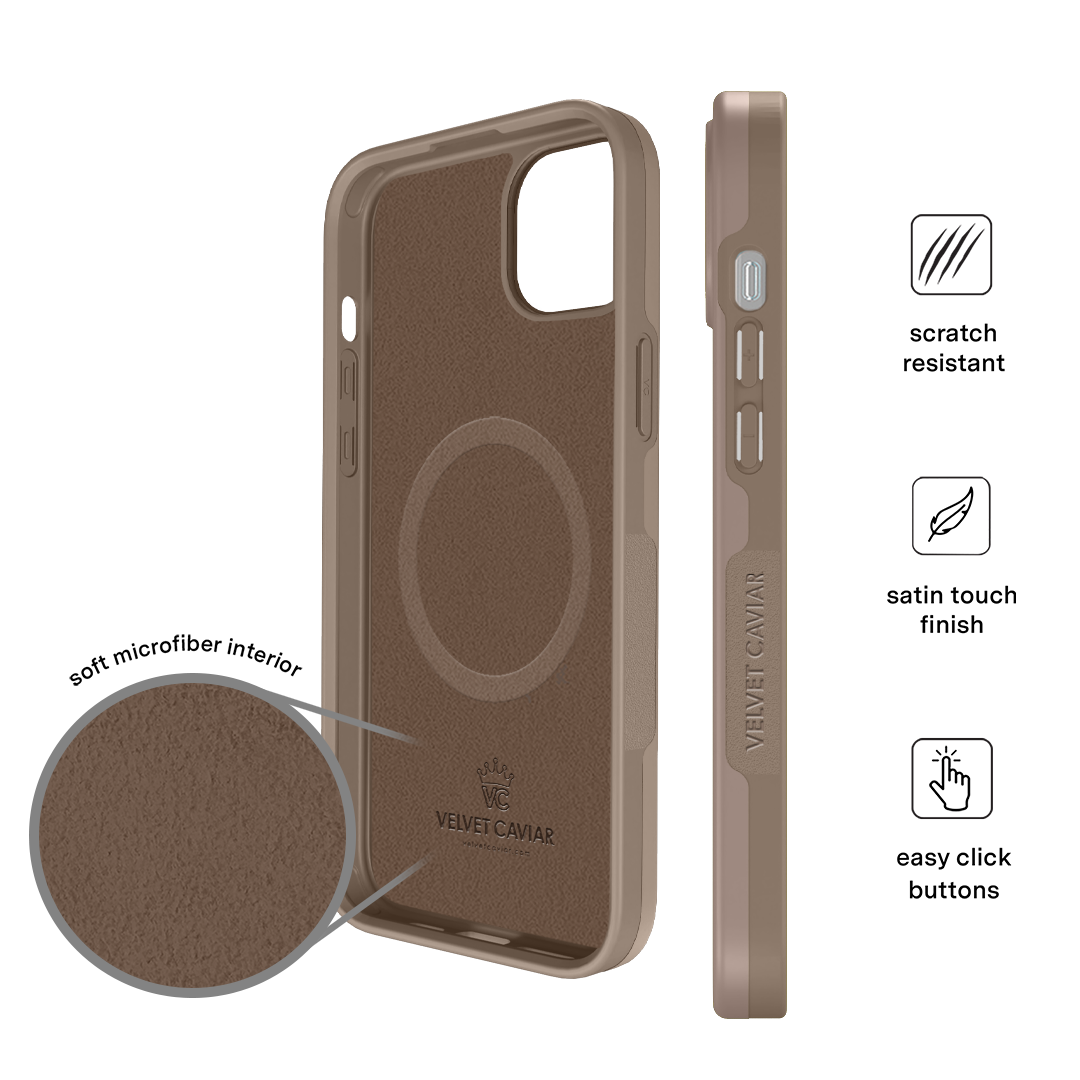 Cashmere Taupe iPhone Case