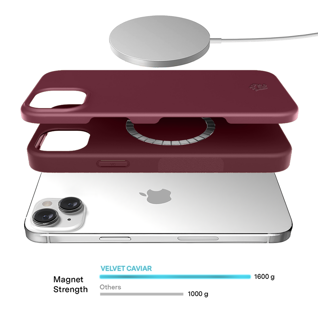 Burgundy 1990 iPhone Case