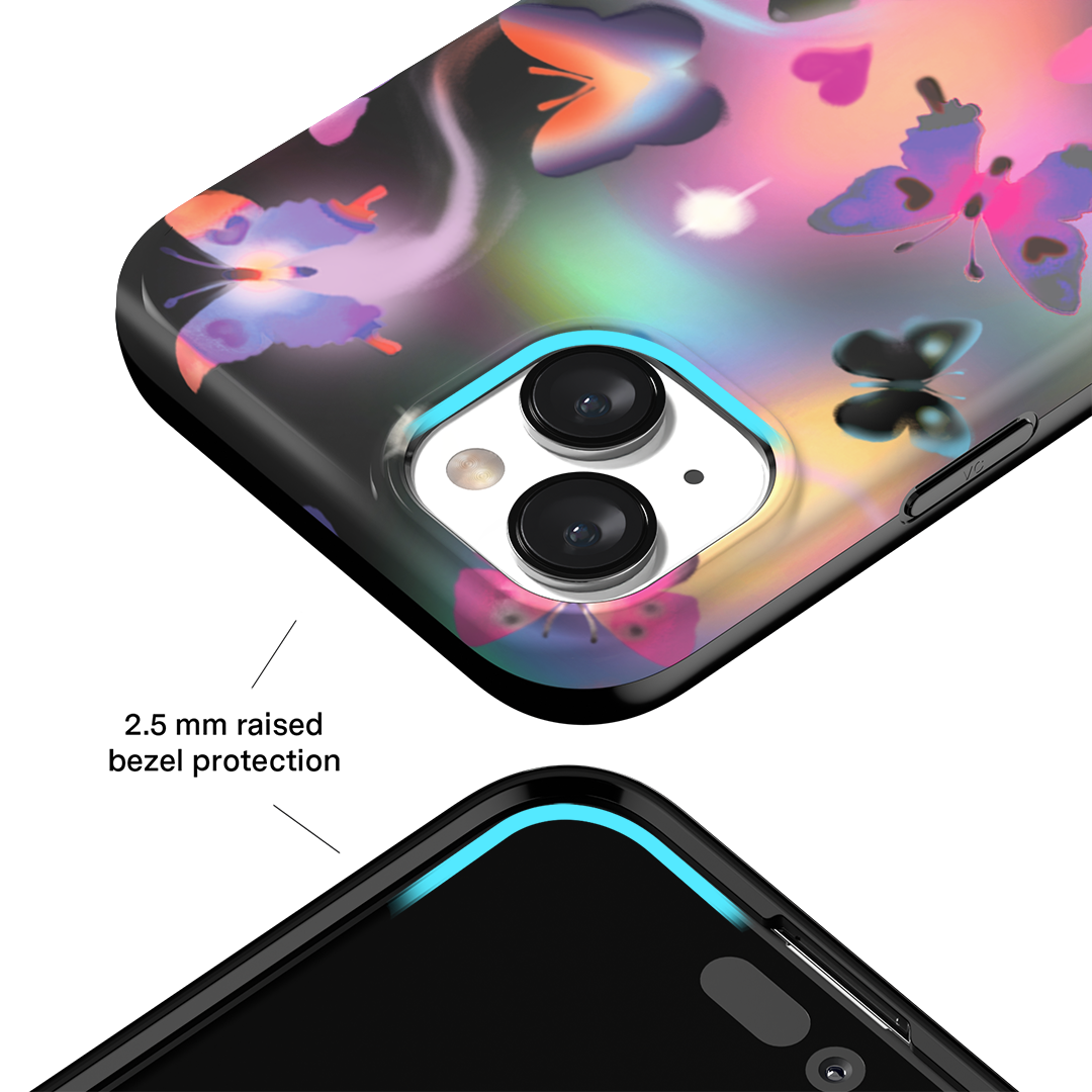 Aurora Butterfly iPhone Case