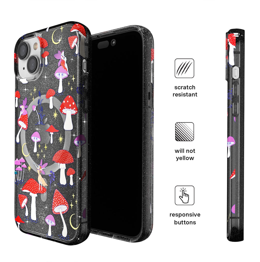 Mystic Mushrooms iPhone Case