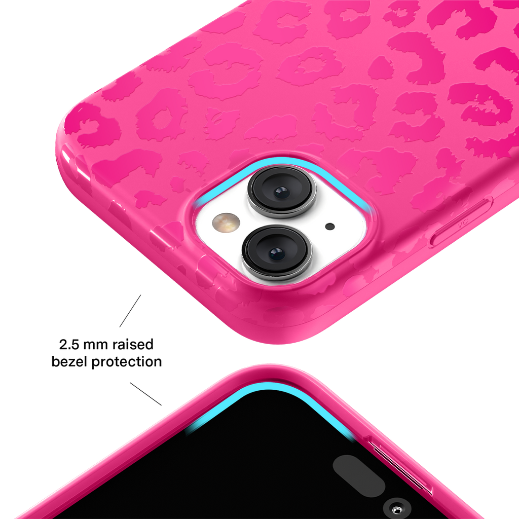 Even Hotter Pink Leopard iPhone Case