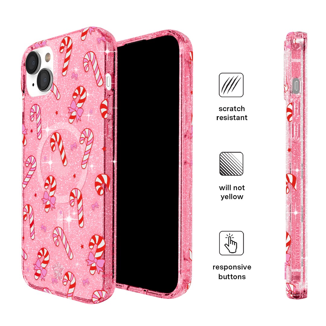 Pink Peppermint Princess iPhone Case