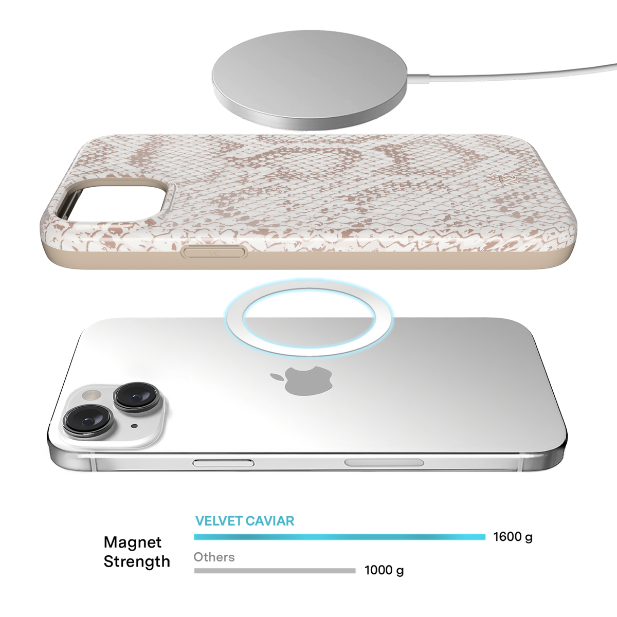 Nude Python iPhone Case