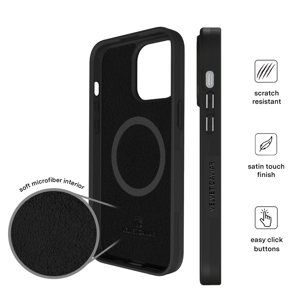 Just Black iPhone Case
