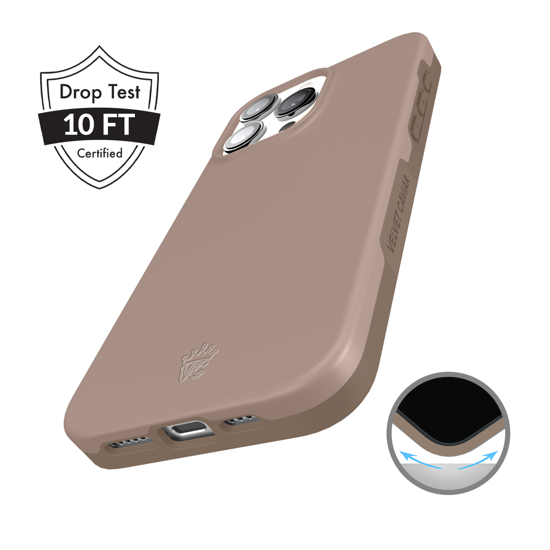 Cashmere Taupe iPhone Case
