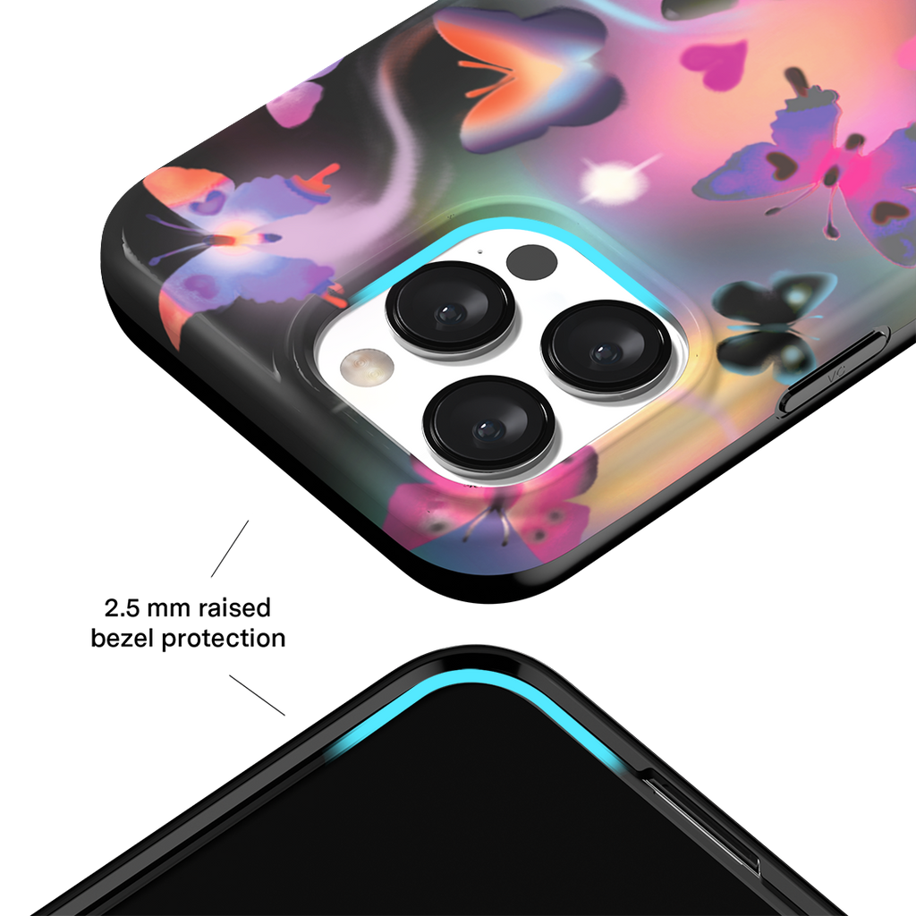 Aurora Butterfly iPhone Case