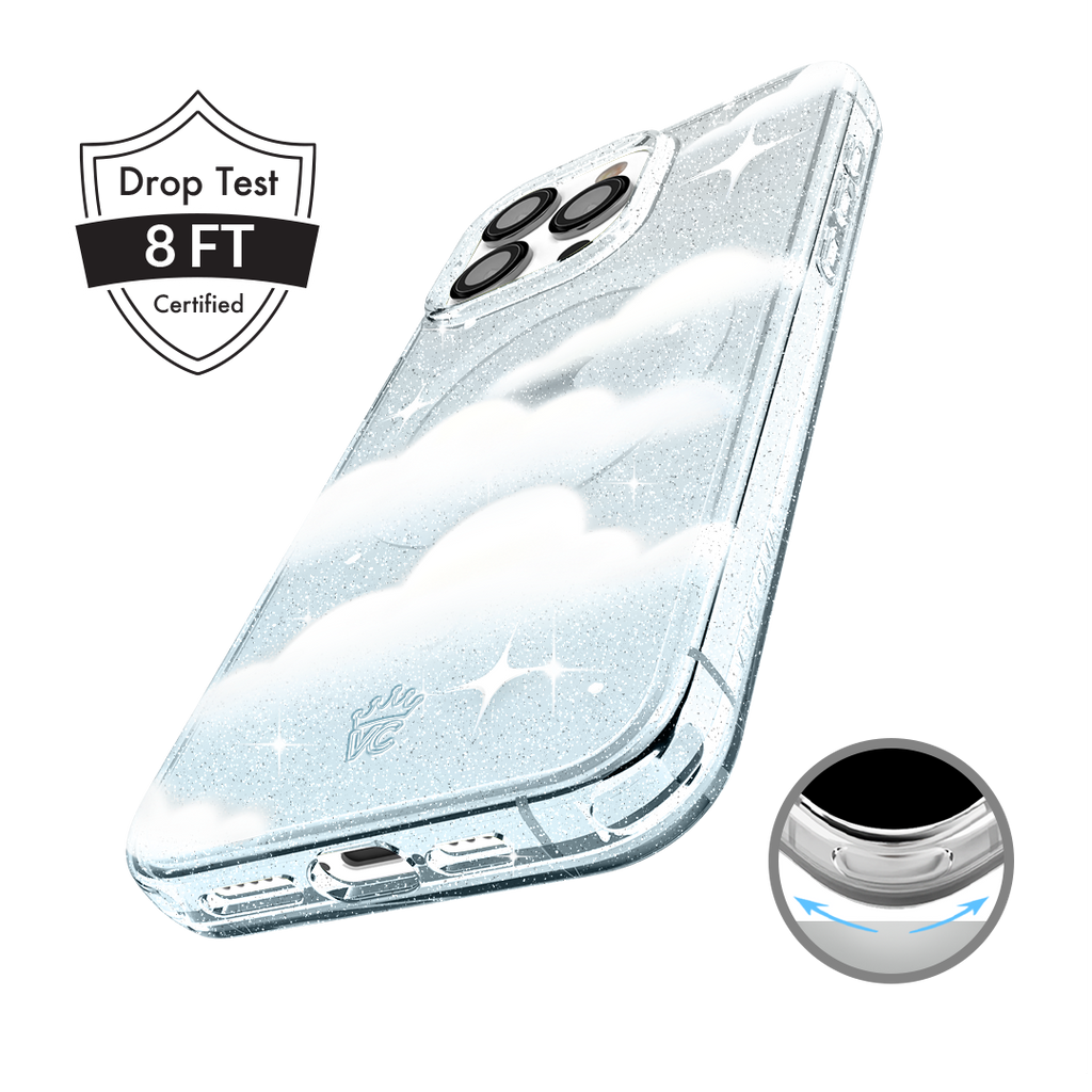 In the Clouds Stardust iPhone Case