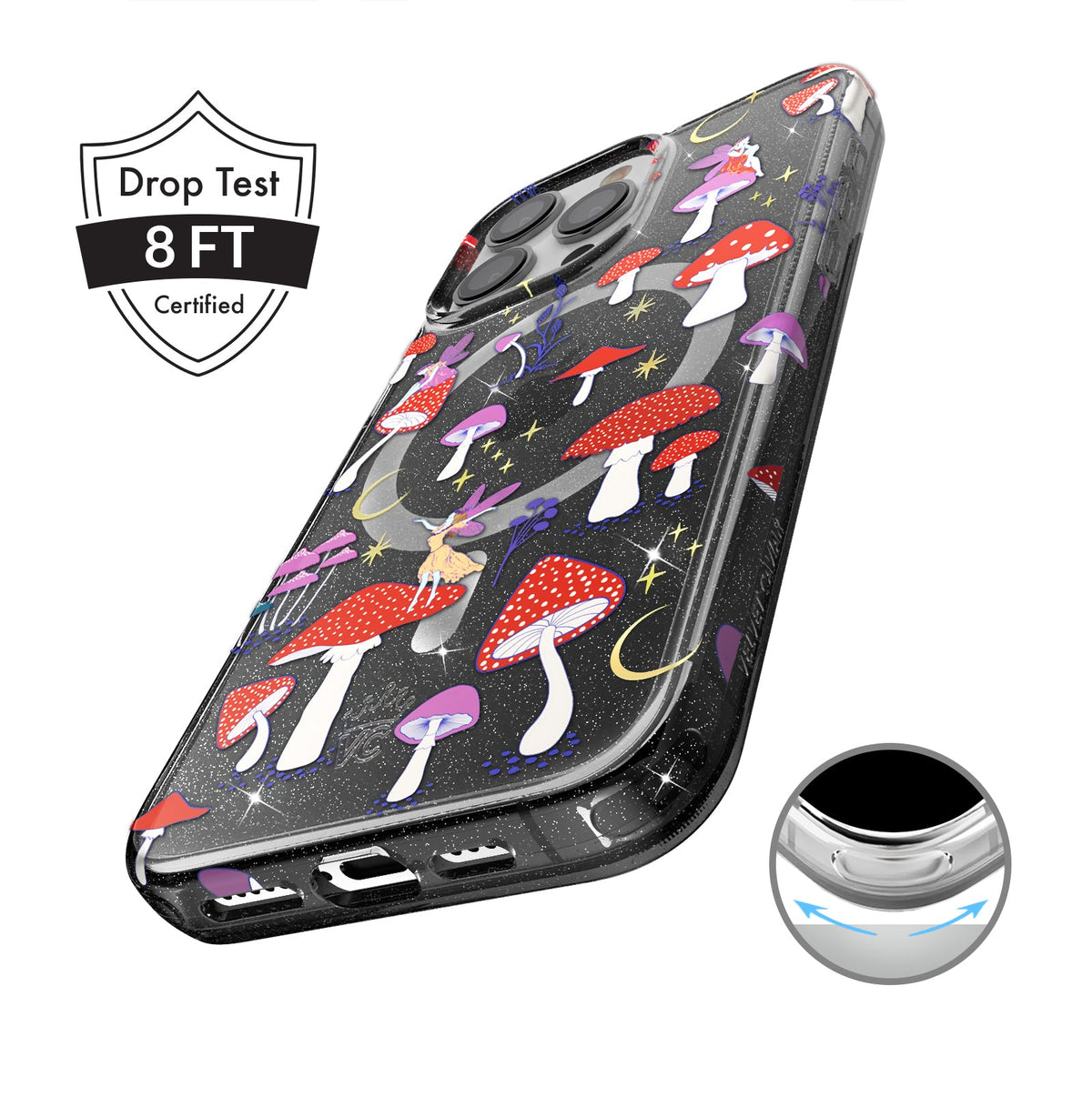Mystic Mushrooms iPhone Case