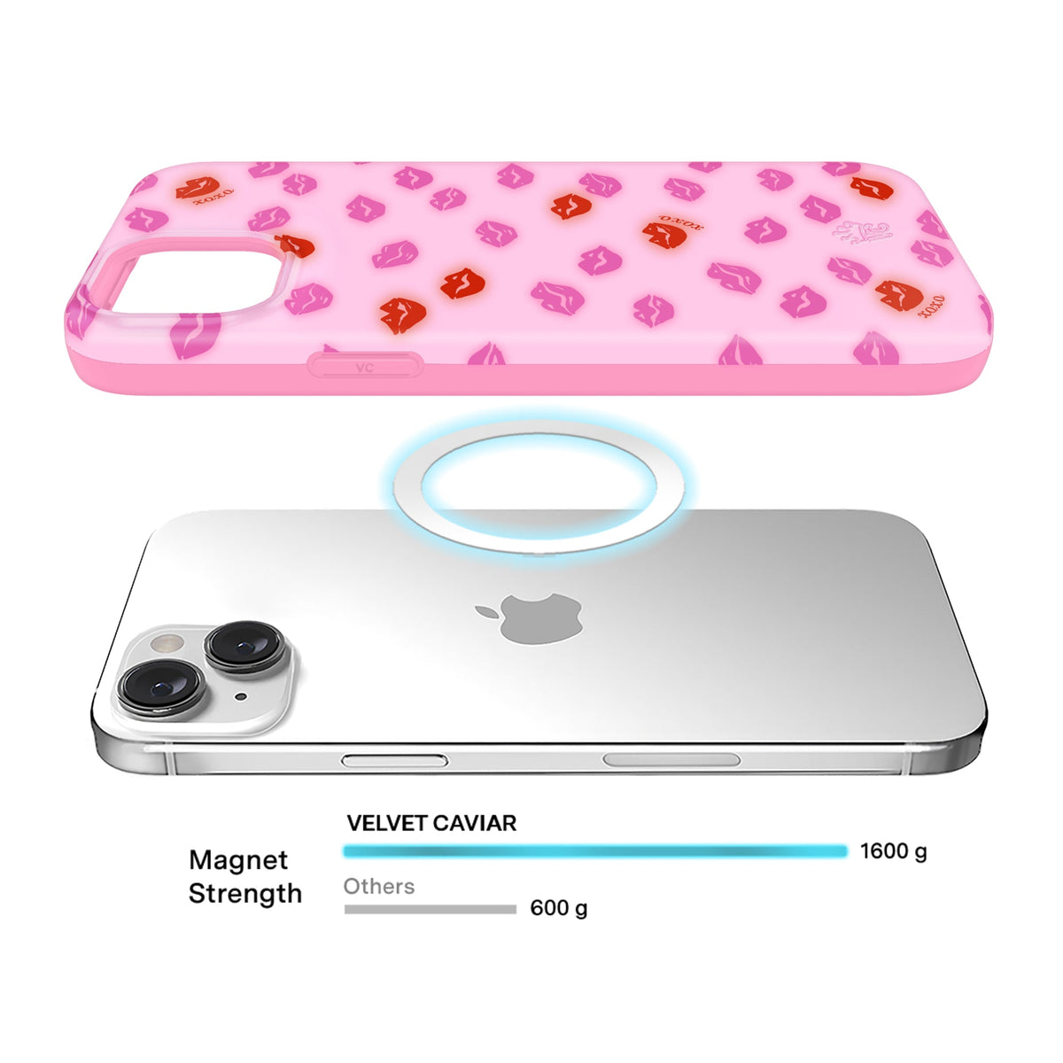 Kiss Kiss iPhone Case