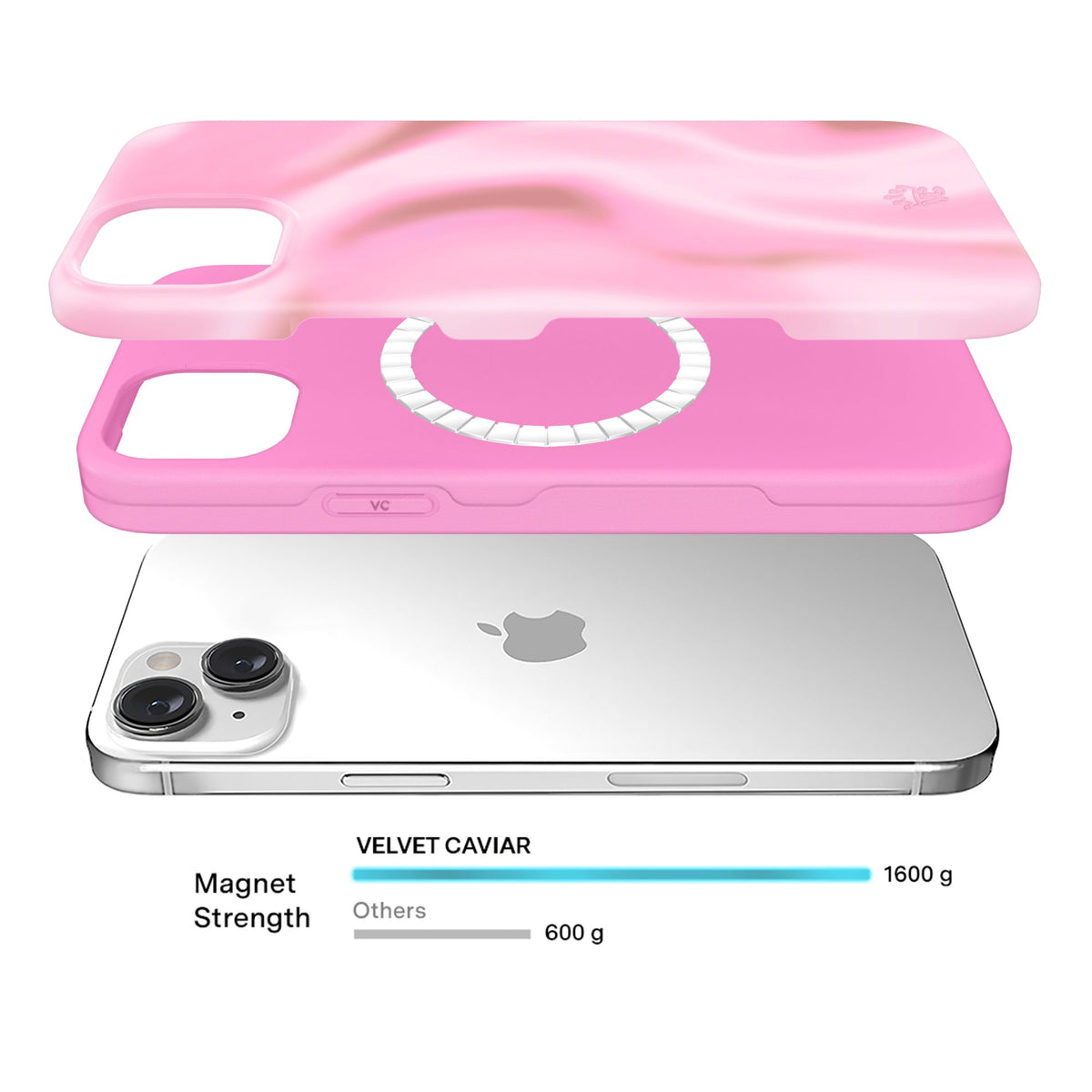 Strawberry Swirl iPhone Case