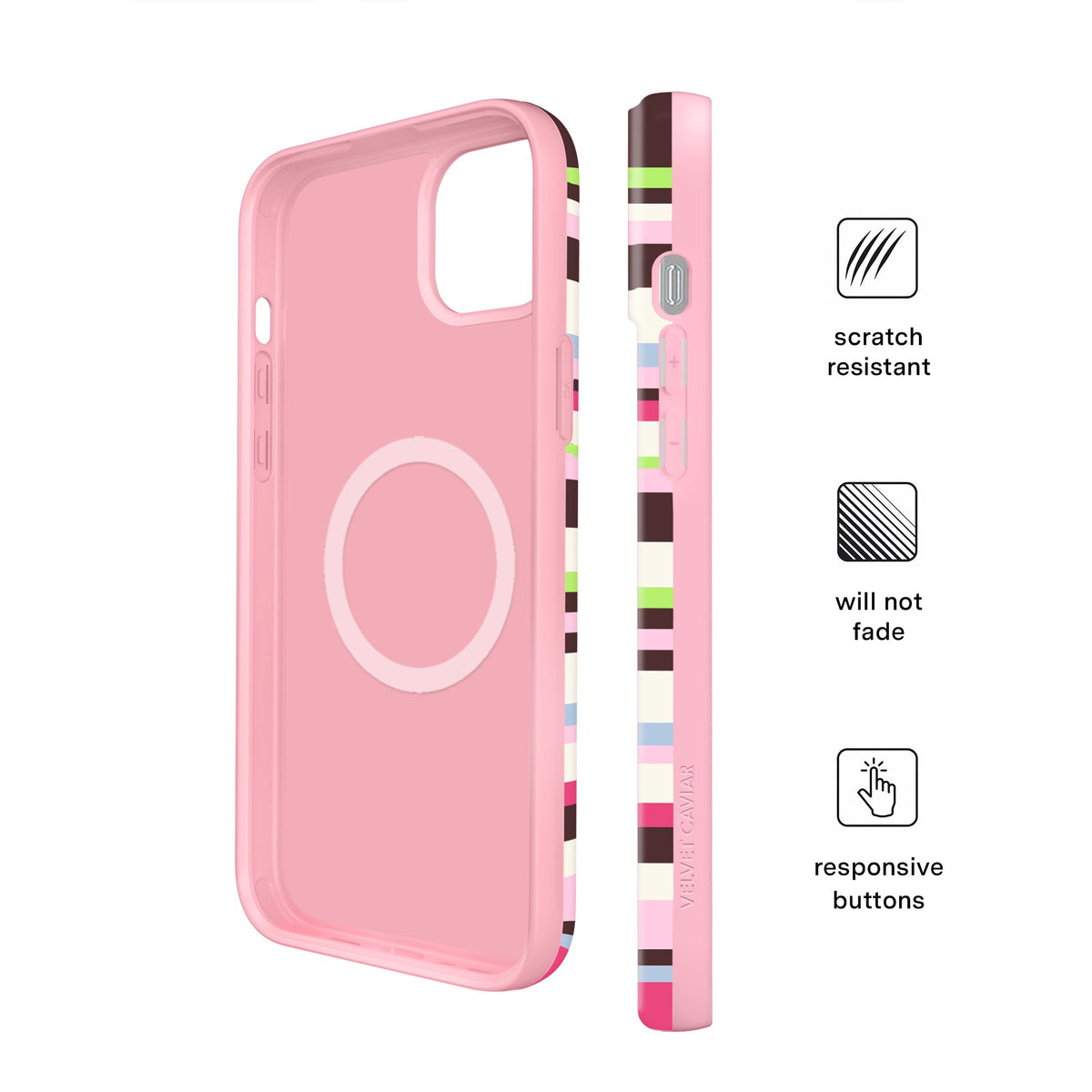 Sweet Treat Stripes iPhone Case