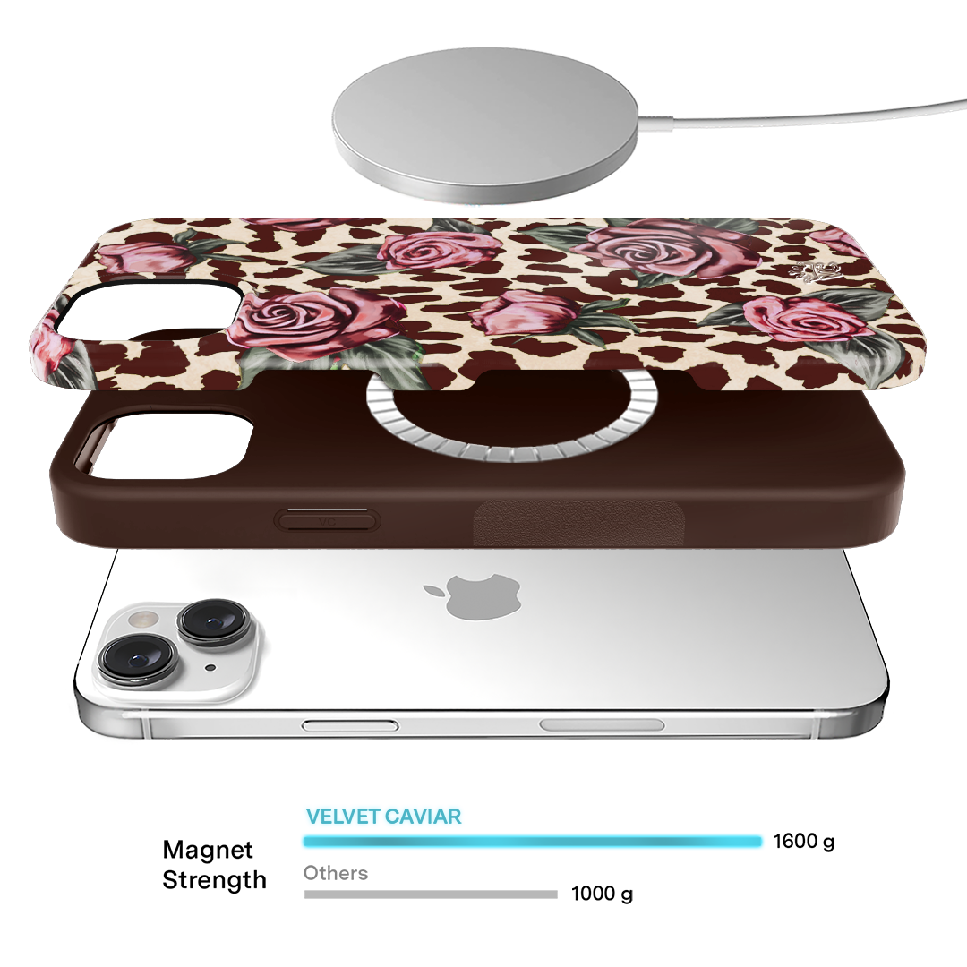 Rosy Leopard iPhone Case