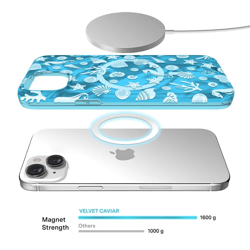 Aquamarine Holo iPhone Case