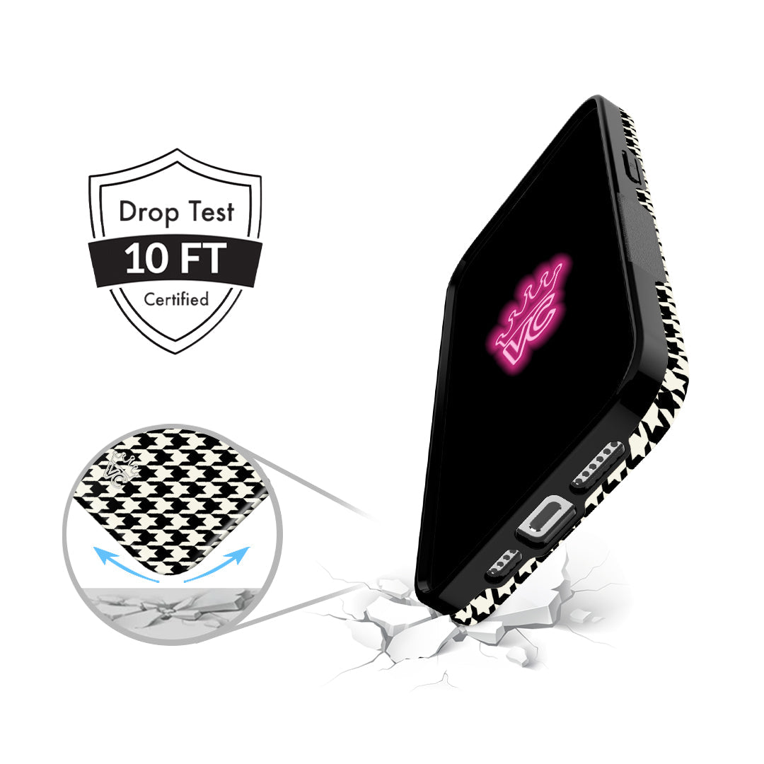 Houndstooth iPhone Case