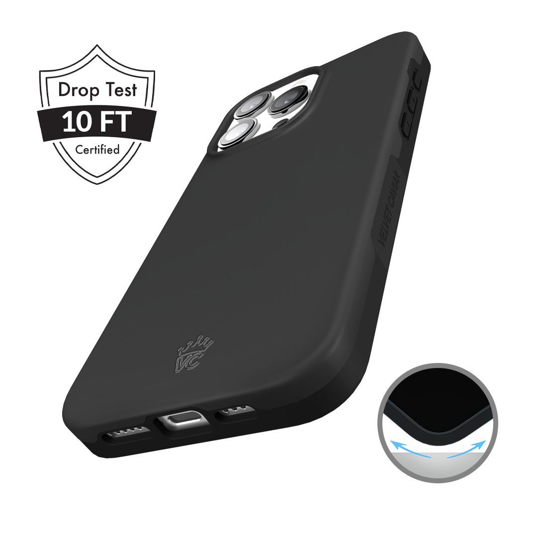 Just Black iPhone Case