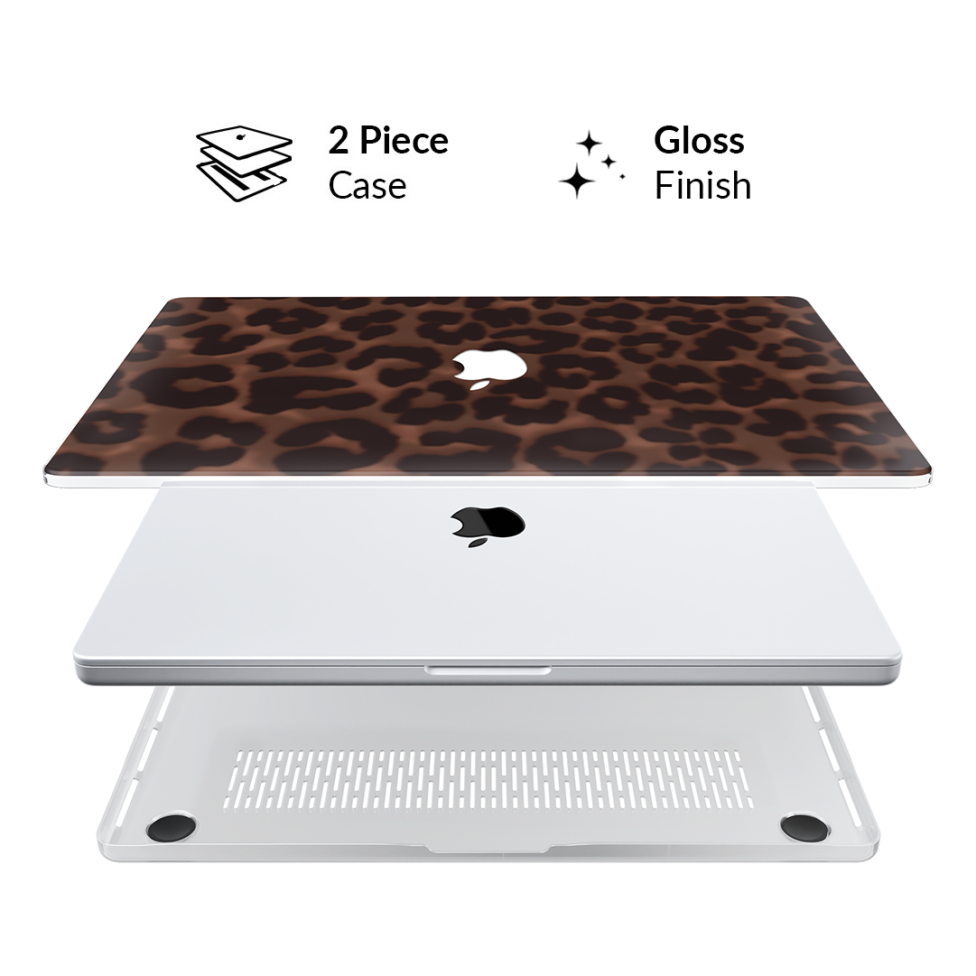 It Girl Leopard MacBook Case