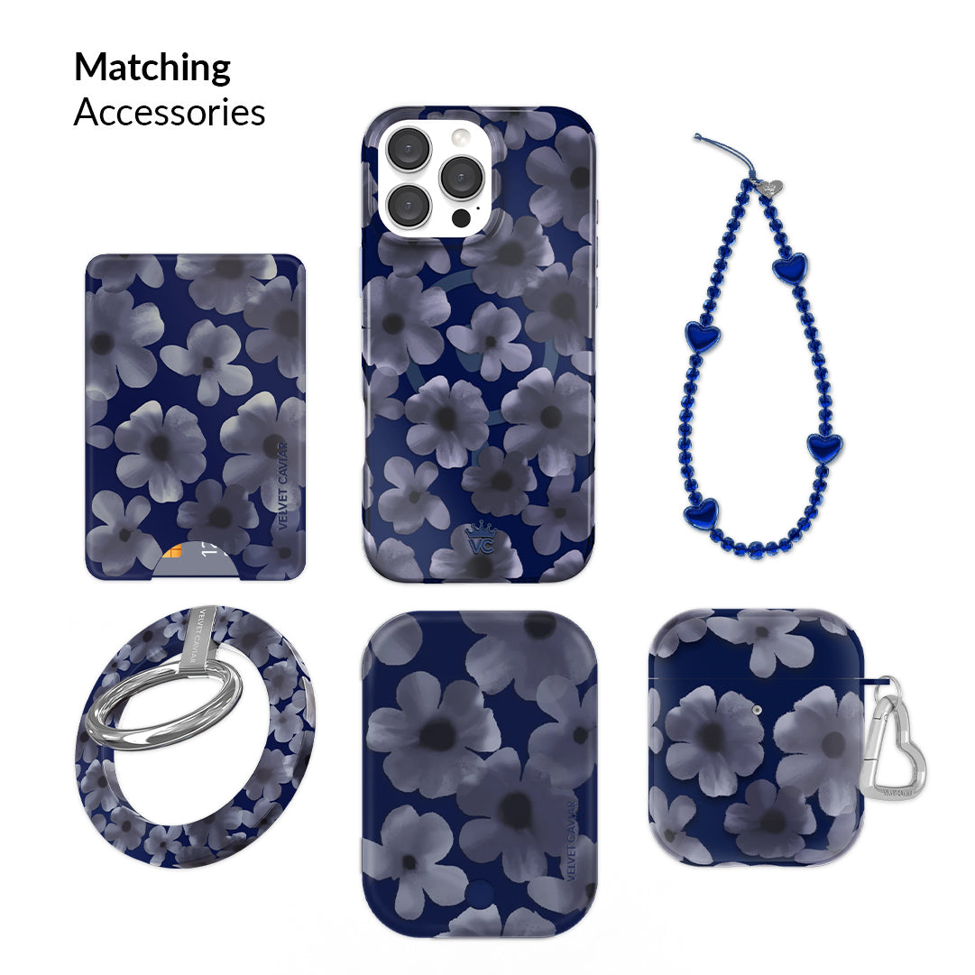 Midnight Blossom MacBook Case