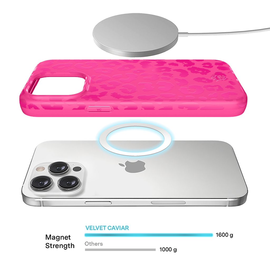 Even Hotter Pink Leopard iPhone Case
