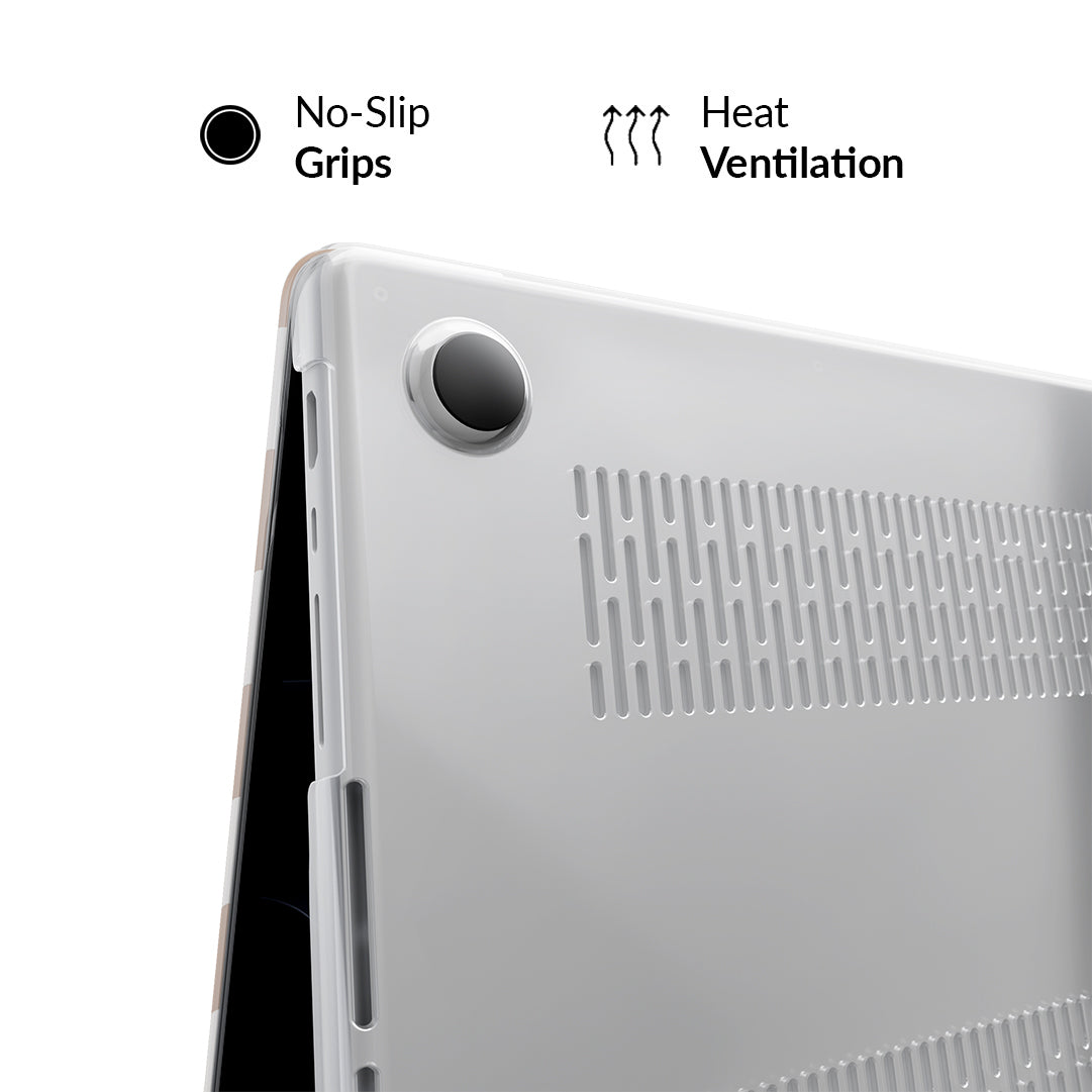 Nude Vibe Check MacBook Case