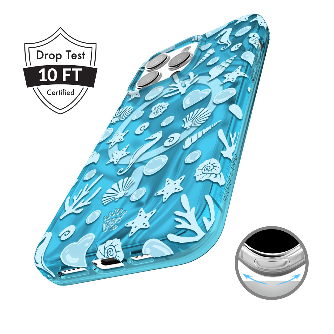 Aquamarine Holo iPhone Case