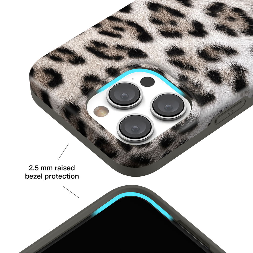 Arctic Leopard iPhone Case