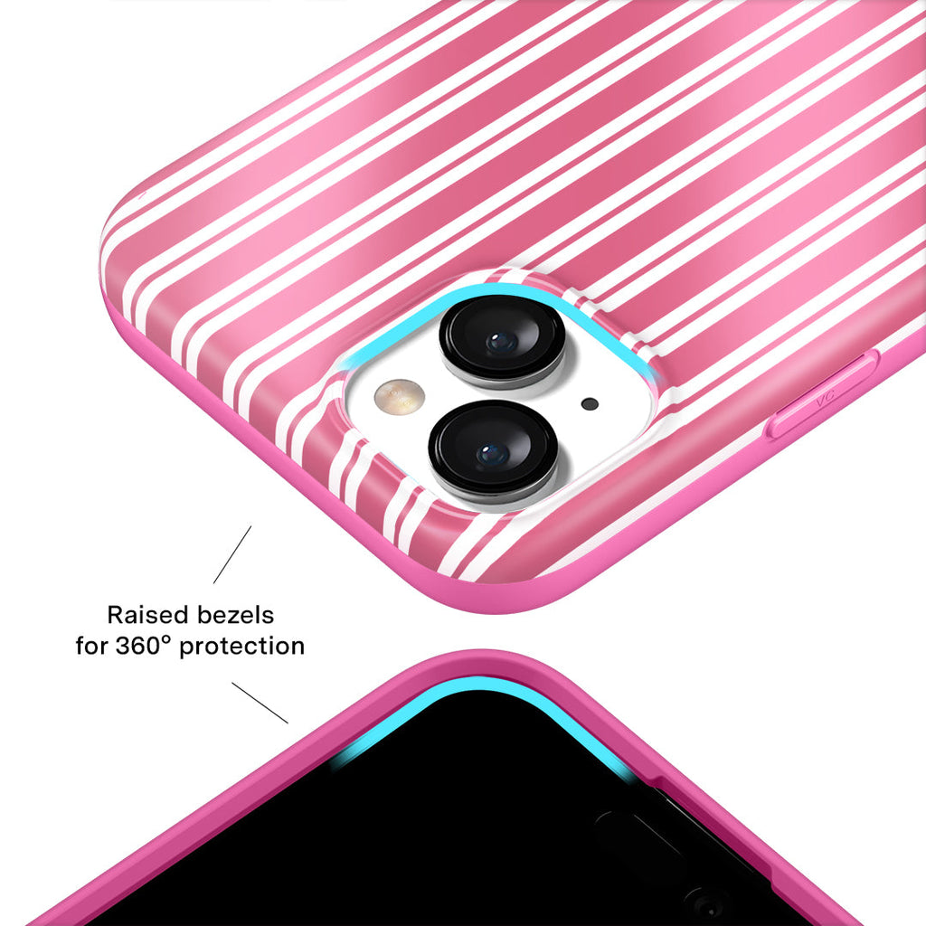 Candy Cane Stripes iPhone Case