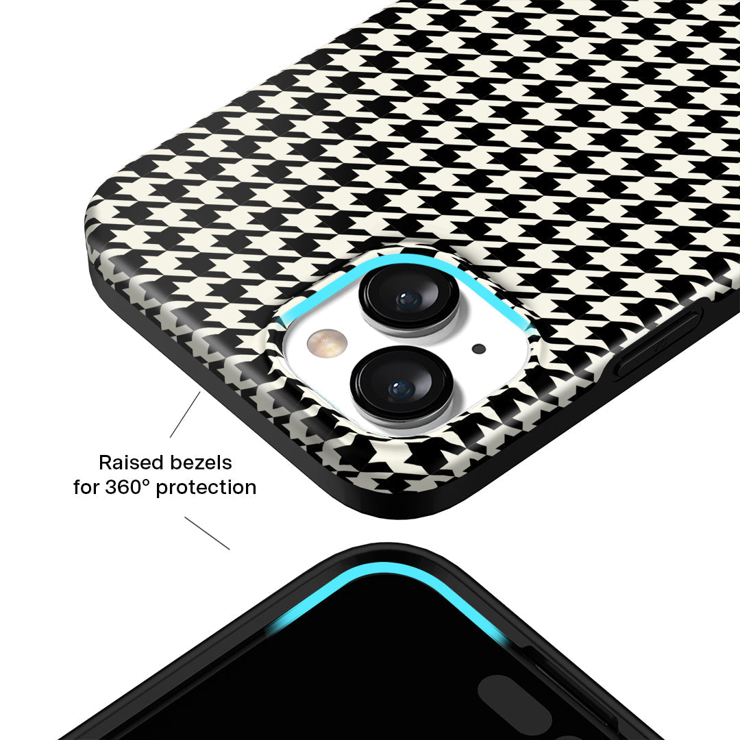 Houndstooth iPhone Case