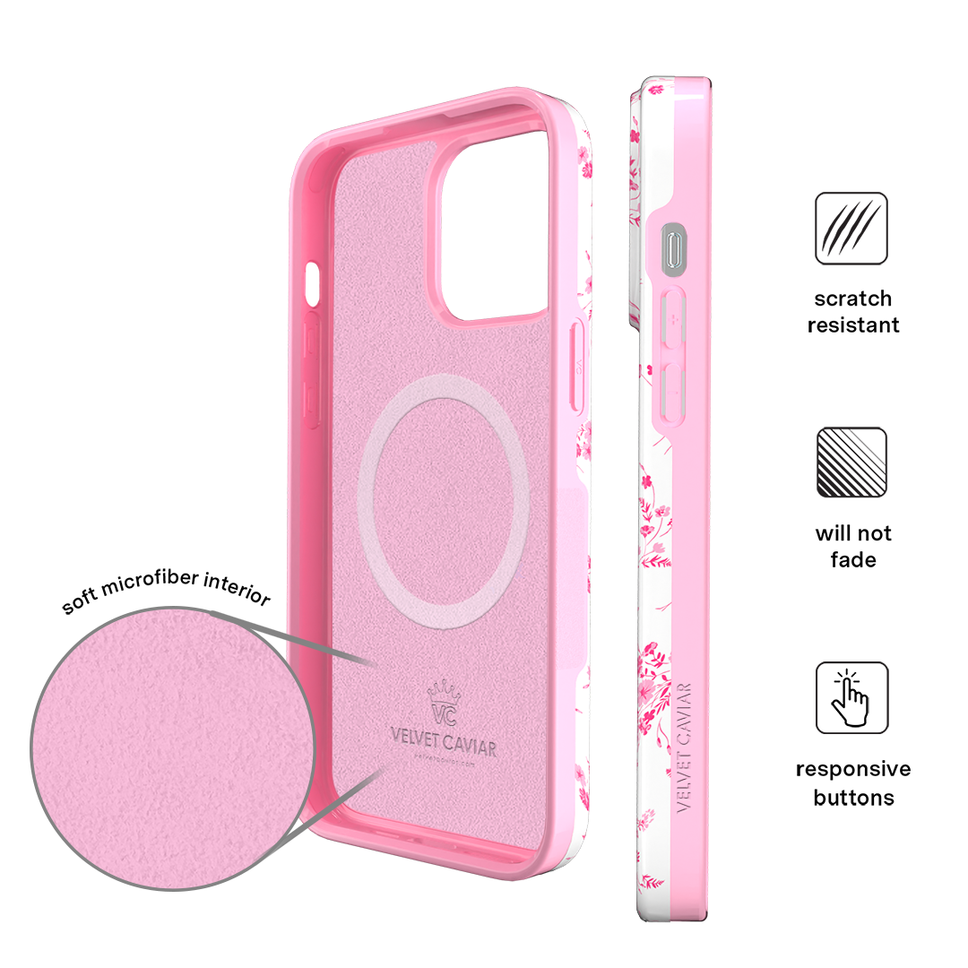 French Rose Floral iPhone Case