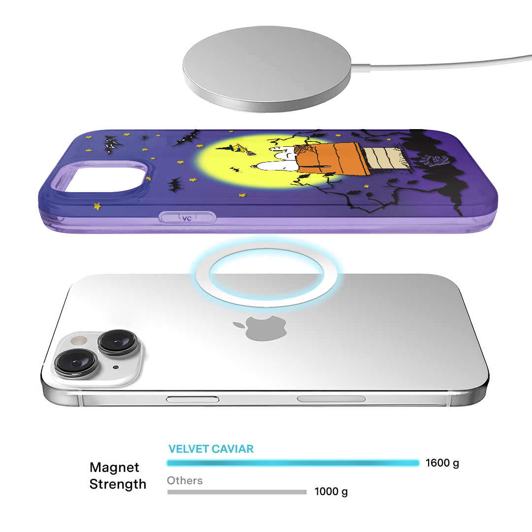 Snoopy Midnight Moon iPhone Case