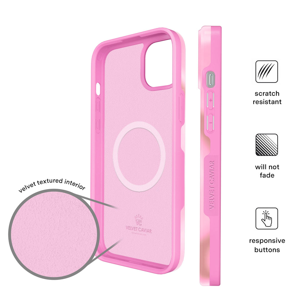 Strawberry Swirl iPhone Case