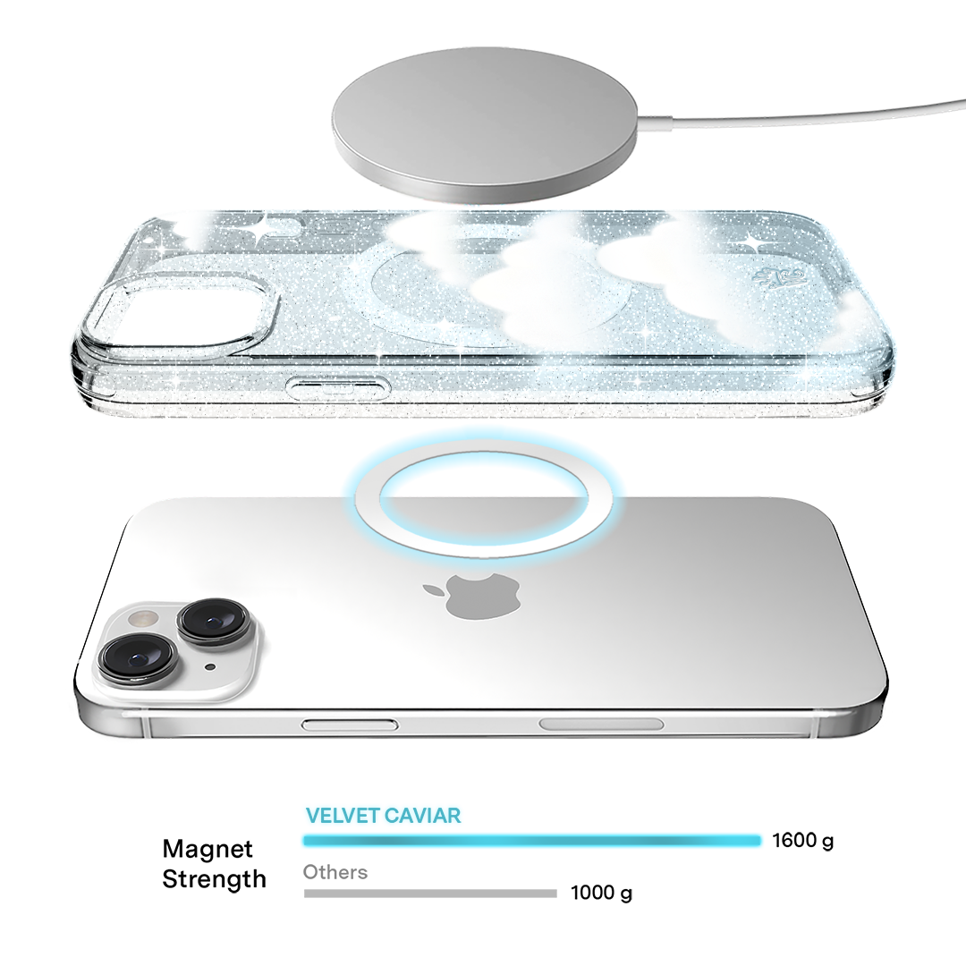 In the Clouds Stardust iPhone Case