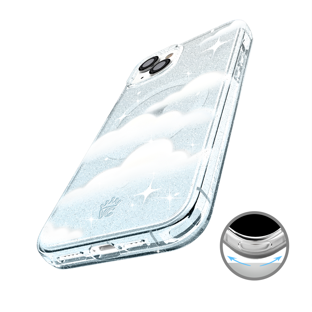 In the Clouds Stardust iPhone Case
