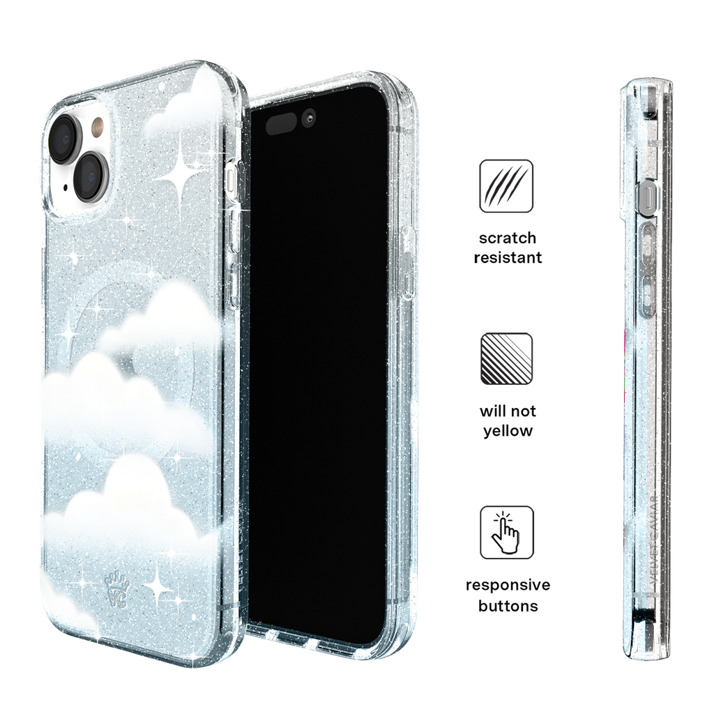 In the Clouds Stardust iPhone Case