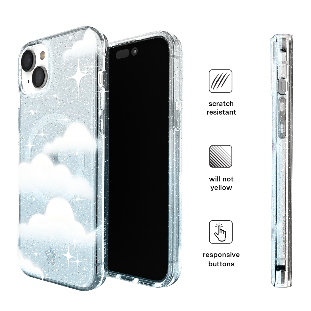 In the Clouds Stardust iPhone Case