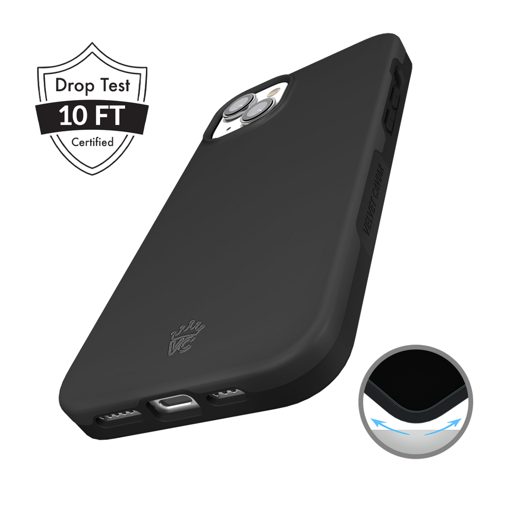 Just Black iPhone Case