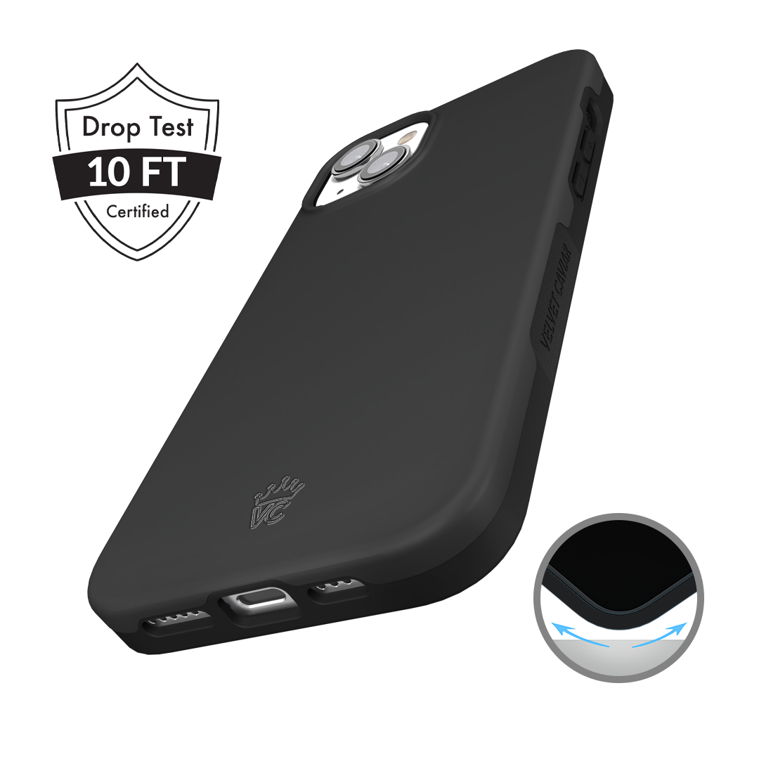 Just Black iPhone Case