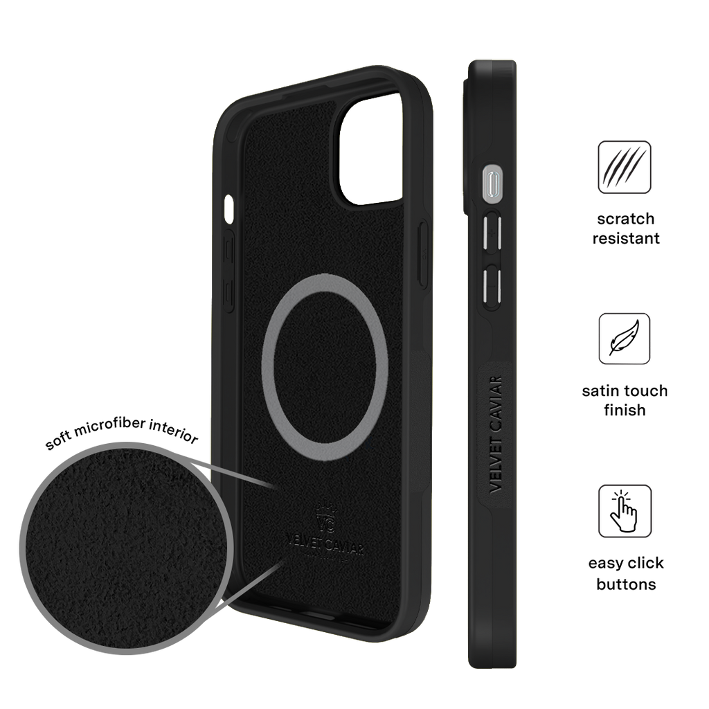 Just Black iPhone Case