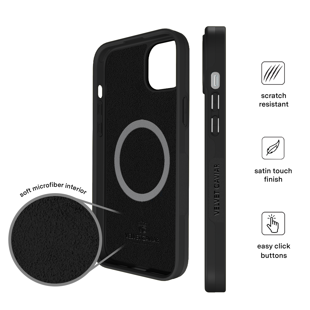 Just Black iPhone Case