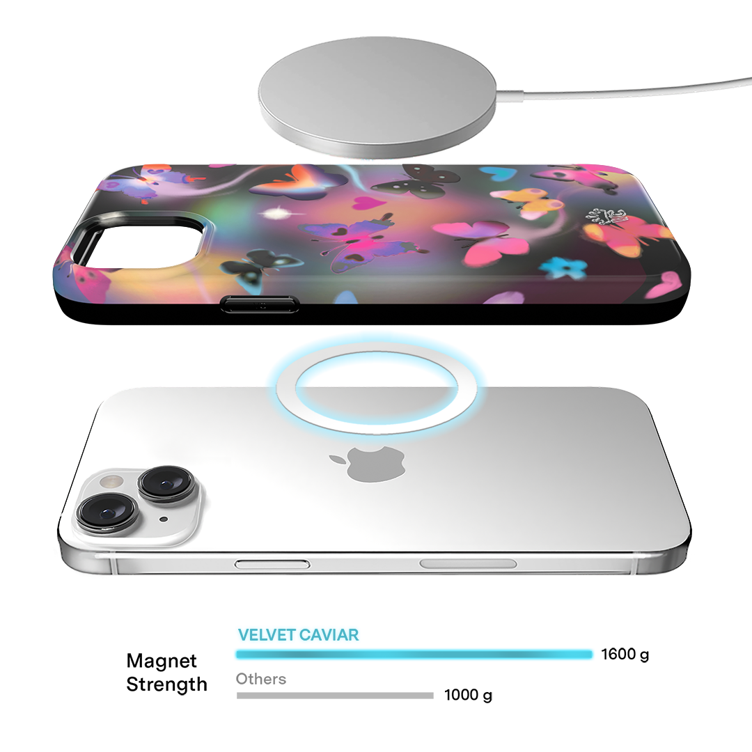Aurora Butterfly iPhone Case