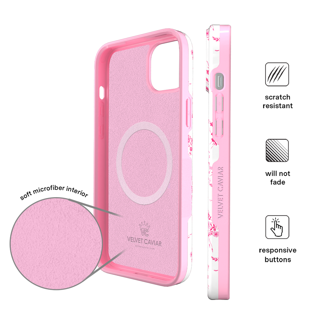 French Rose Floral iPhone Case