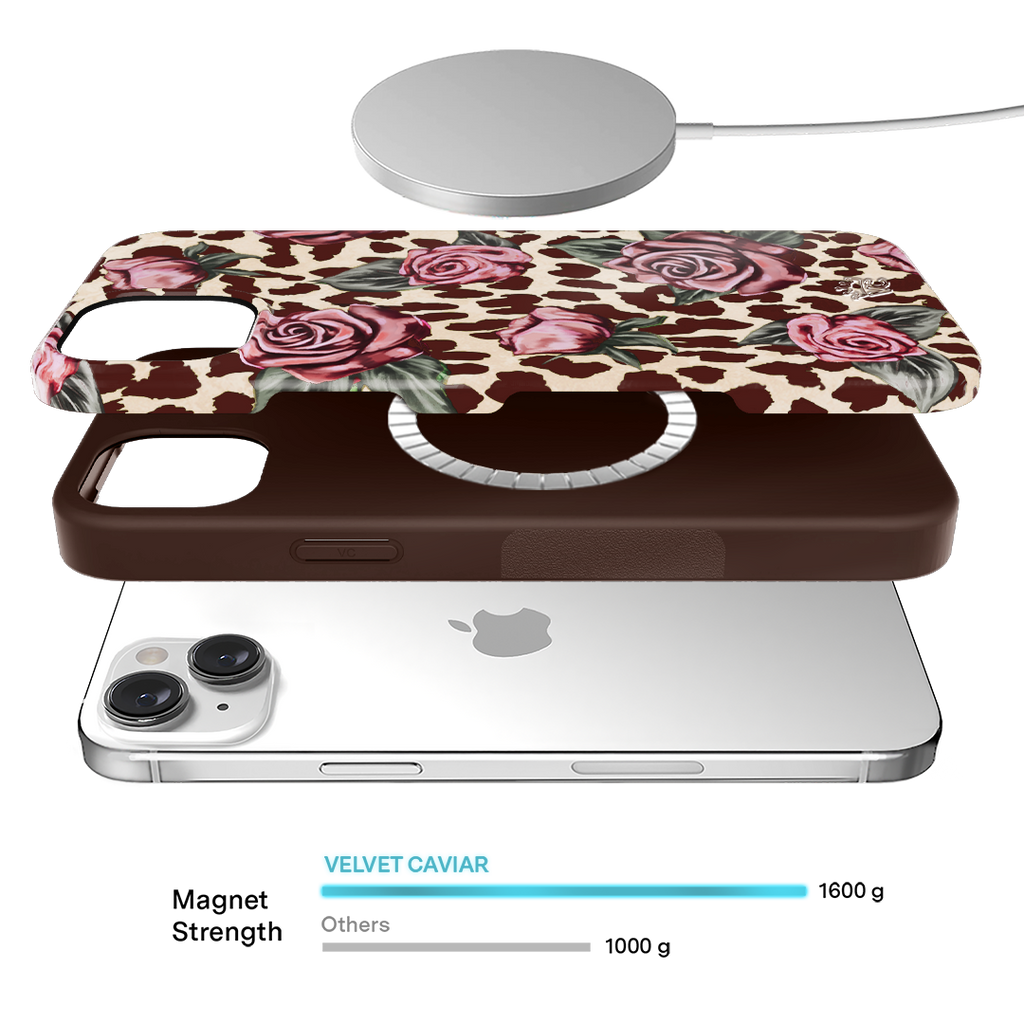 Rosy Leopard iPhone Case