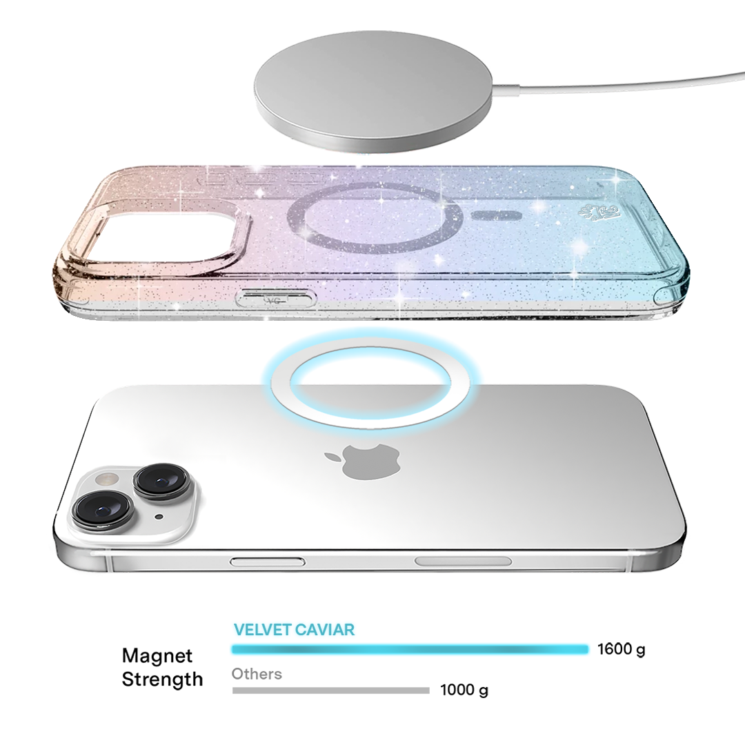 Ombre Stardust Glitter iPhone Case