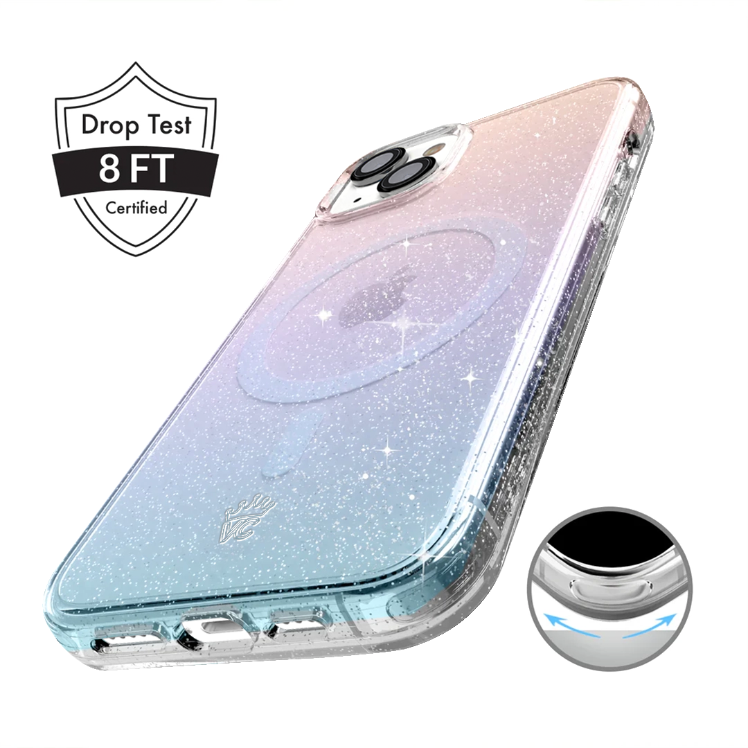 Ombre Stardust Glitter iPhone Case
