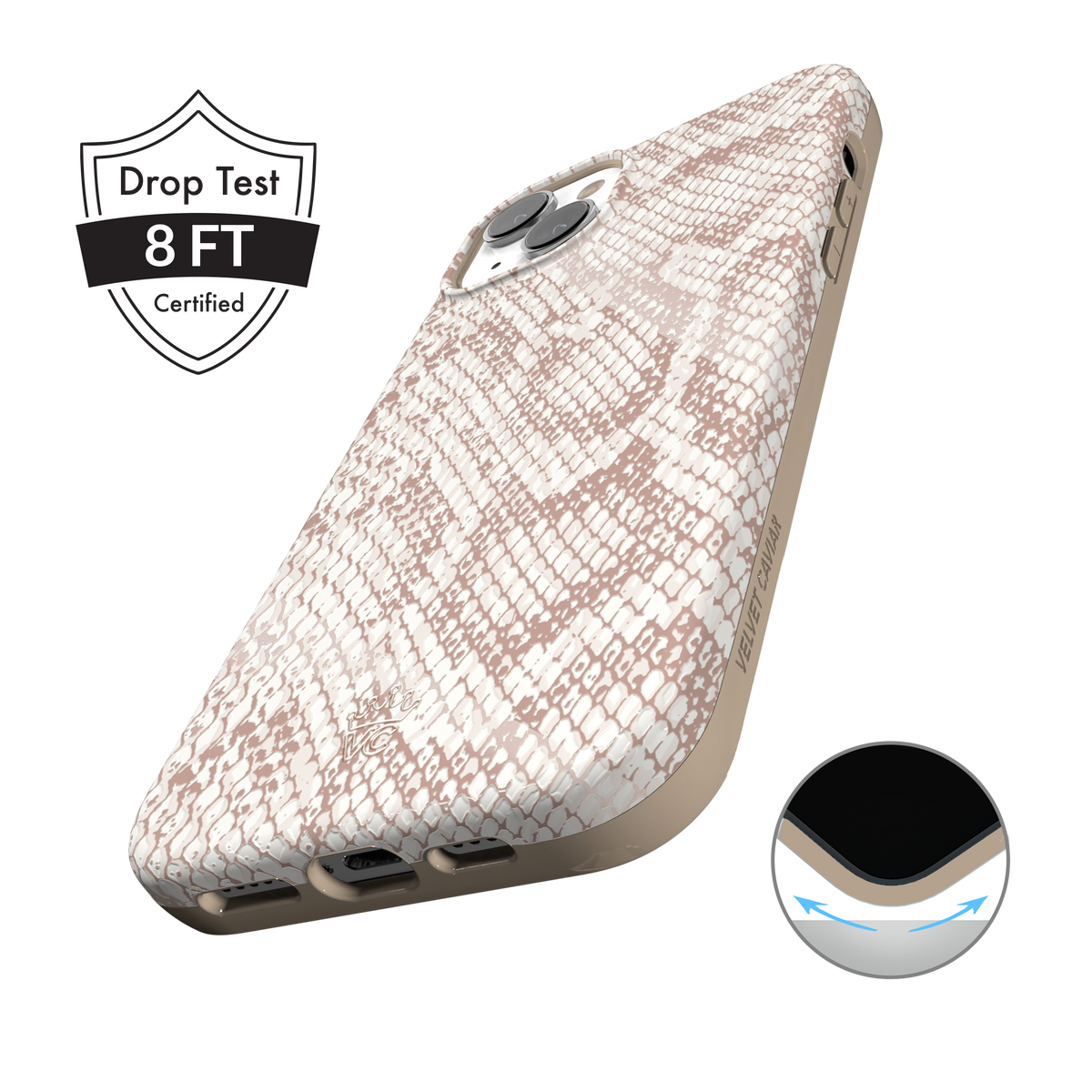 Nude Python iPhone Case