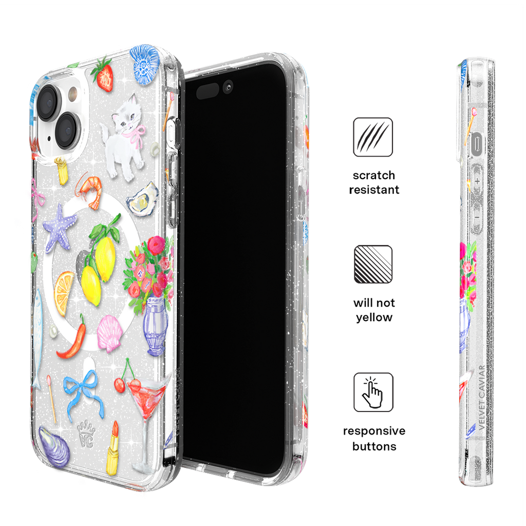 Dolce Vita Glitter iPhone Case