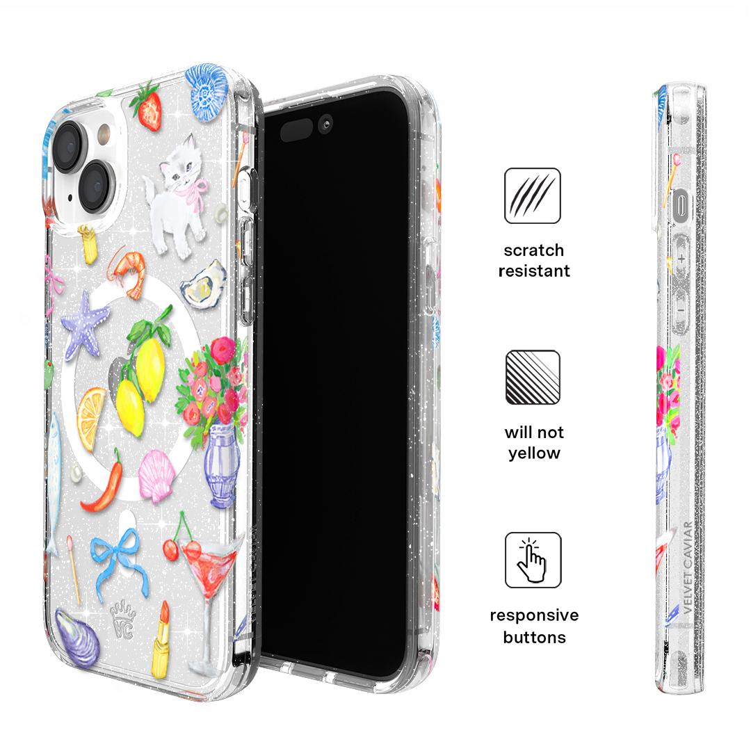 Dolce Vita Glitter iPhone Case